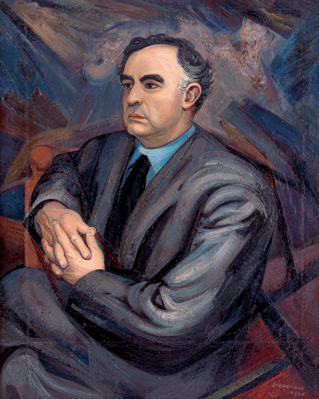 Carlos Chávez (portrait by David Alfaro Siqueiros, 1948)